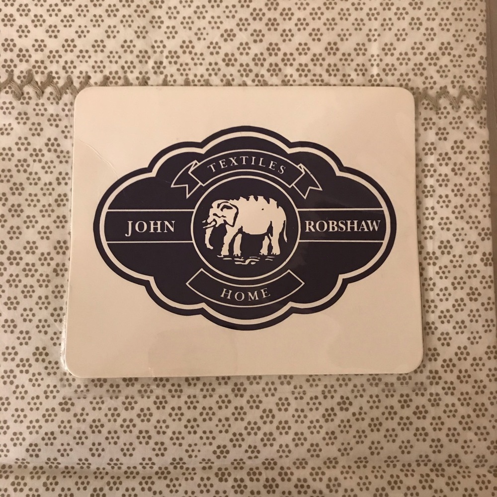 John Robshaw top sheet Queen